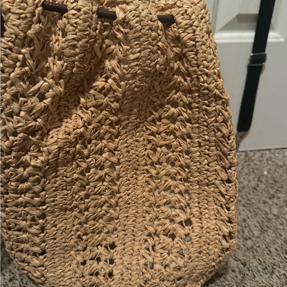 Zara Woven Backpack - Picture 3 of 4